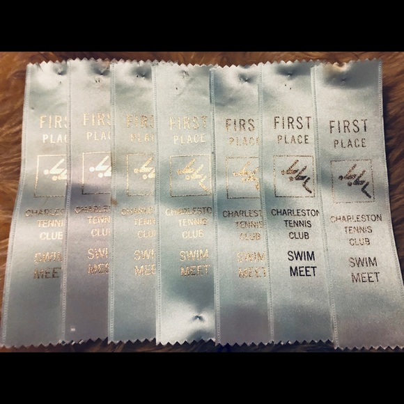 Other Vintage Antique Swim Meet Ribbons Medals Poshmark